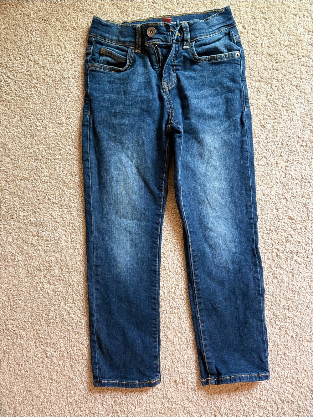 Boys Straight Leg Jeans Size 7